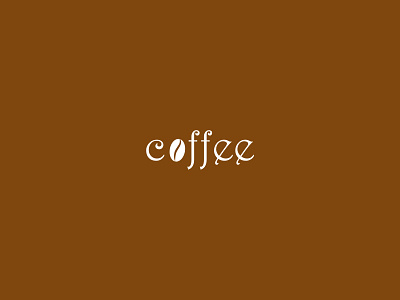 Logo concept "Coffee" adobe illustrator design ecdesign elvincefer graphicdesigner lettermark logo logo concept logodesign logotype