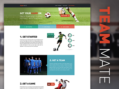 Team Mate website