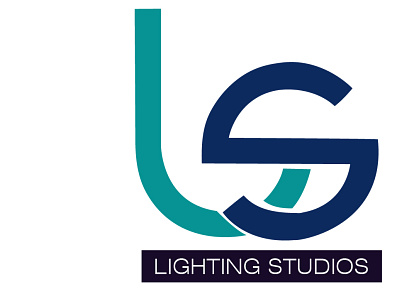 Logo of Lighting Studios design illustration logo typography ui vector