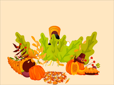 Happy Thanks Giving editorial fineart graphics illustration illustration art thanksgiving thanksgiving day turkey