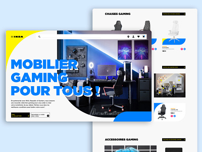 Ikea Gaming Landing Page