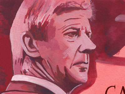 Wenger Illustration art design figure football illustration painting portrait