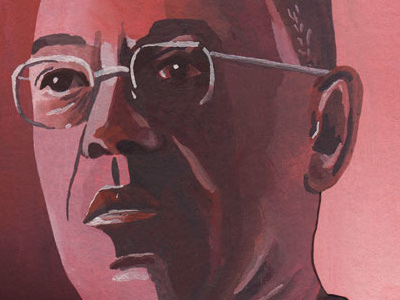 Breaking Bad Gustavo Fring Illustration Portrait