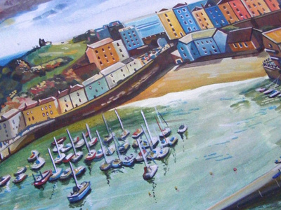 Tenby Canvas Painting