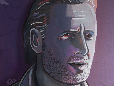 Rick Grimes Portrait Illustration