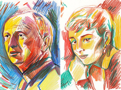 May Sketchbook: Expressive Drawings art artist design drawing figure illustration pencil photoshop portrait watercolour