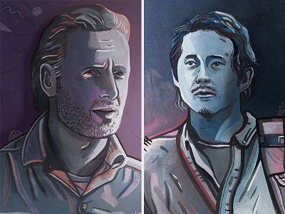 Rick Grimes & Glenn Rhee