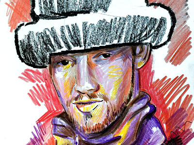 Jamiroquai Portrait Drawing art artist colour design digital drawing gouache illustration illustrator painting pencil photoshop portrait sketch sketchbook sketching watercolour