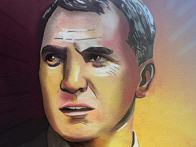Brendan Rodgers Portrait Illustration