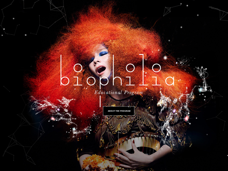 Björk : Biophilia biophilia bjork björk dark education educational iceland ipad kids music program