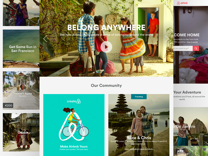 Airbnb Responsive : Home airbnb community desktop home mobile responsive tablet