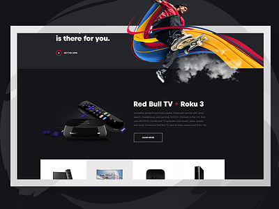 Red Bull TV: Get the Apps apps blue magenta platform red redbull stream tv video white