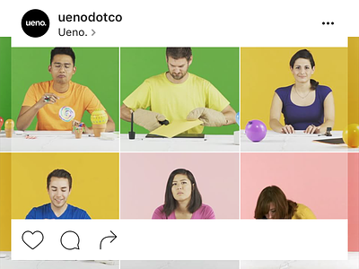 Ueno Rebrand : Video WIP balloons branding candy instagram silly stupid ueno videos