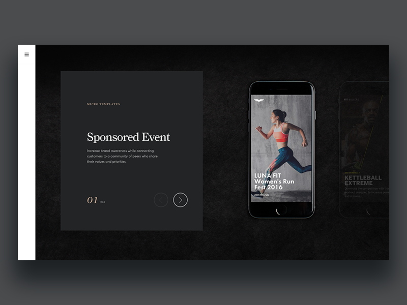 Famous : Micro Templates luna nike running dark sponsored even famous