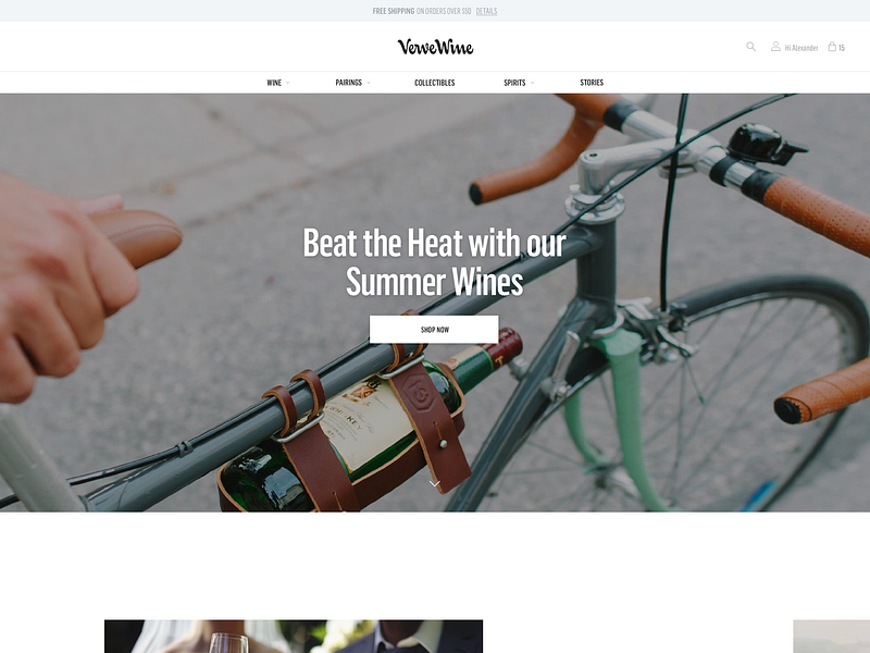 Verve Home by ueno. on Dribbble