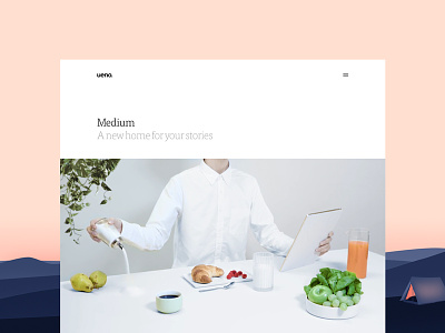 Case Study - Medium branding case study desktop home medium navigation social website
