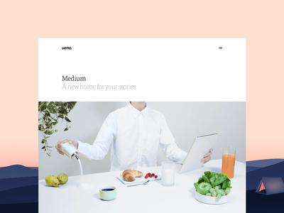 Case Study - Medium branding case study desktop home medium navigation social website