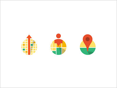 Google Atmosphere Icons arrow atmosphere google google maps icons location map maps pin simple street view