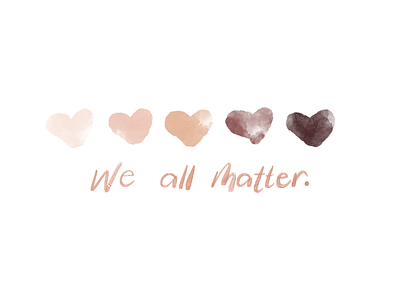 All lives matter.