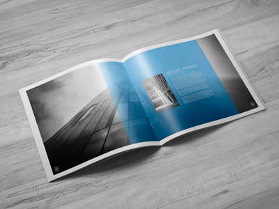 Square Brochure / Catalog / Magazine Mock-Up