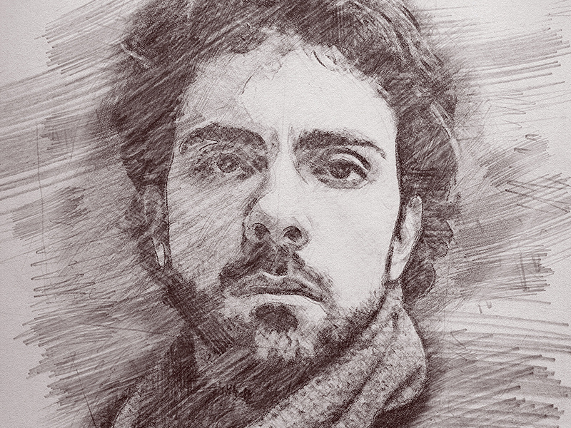 Pencil Sketch Photoshop Action by EugeneDesign Dribbble