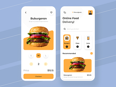 Food Delivery App app design food food app icon mobile app ui uidesign ux