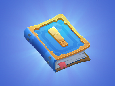 Book icon for game casual game icon photoshop ui