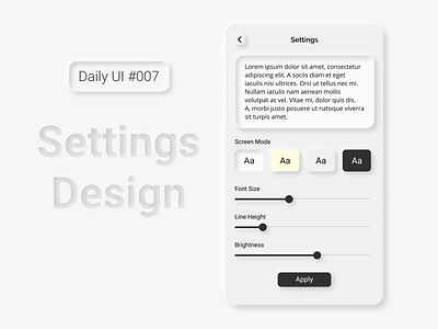 Daily UI Challenge 007