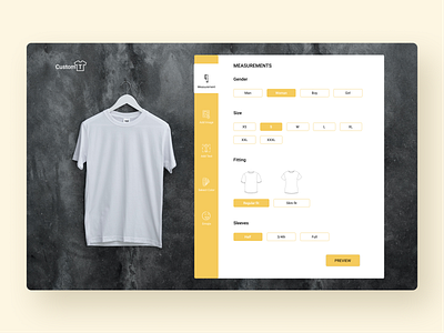 Daily UI 033 Customize Product