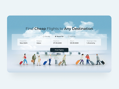 Daily UI 068 Flight Search airplane daily ui daily ui 068 dailyui figma design flight booking flight booking app flight search flight search website travel landing page travel website ui design ui ux ui ux design uiux website ui website ui design