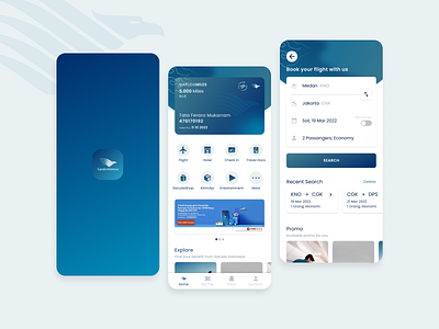 Garuda Indonesia App Redesign