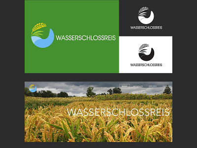 WASSERSCHLOSSREIS LOGO CONCEPT branding design design graphic flat illustration illustrator logo logo branding logobrand photoshop simple design simple logo