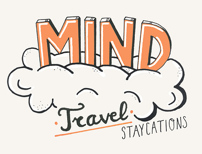 Mind Travel logo design drawings hand drawn handlettering illustration illustration art illustration design lettering lettering logo logo logo design vintage logo