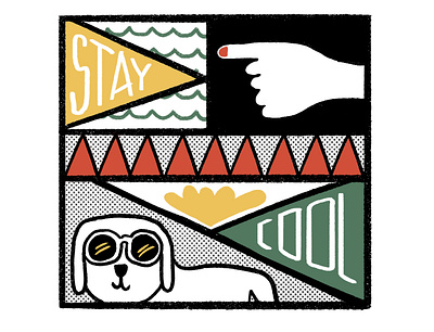 Stay Cool - digital illustration comics design digital illustration drawing drawings editorial illustration handlettering illustration illustration art lettering art