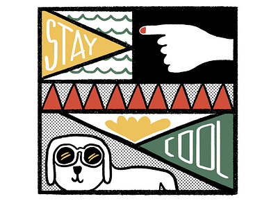 Stay Cool - digital illustration