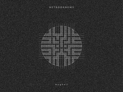 Netbooknews | Logo design art brand branding creative design grid icon logo logos minimal minimalism