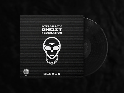 Integalactic Ghost Federation | Album Cover artist artwork branding character concept daily dark digital flat icon illustration minimal minimalism music