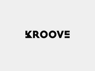 Kroove Beats Logo art branding creative design icon illustrator inspiration logo minimal minimalism