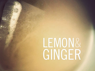 Lemon & Ginger ginger lemon retro tea