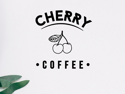 logo for CHERRY COFFEE coffe logo