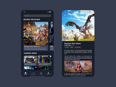 GameTrusty  Video game reviews website design by Aleks Resetnikovs on  Dribbble