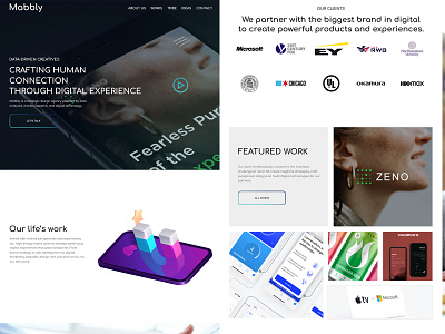 Digital marketing Landing page branding design landingpage photoshop typography ui design ux web