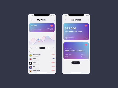 Mobile Banking APP Concept 📱 app banking branding colorful concept minimal mobile ui uiux ux