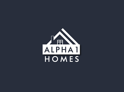 alpha HOME 1 adobe app branding branding design fiverr.com icon logo logo design logodesign logos logotype typography uiux ux vector