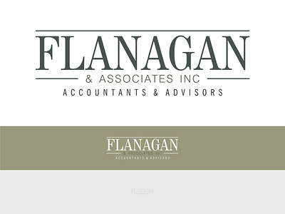 Flanagan, logo design branding and identity creative logo design typographic logo typography design