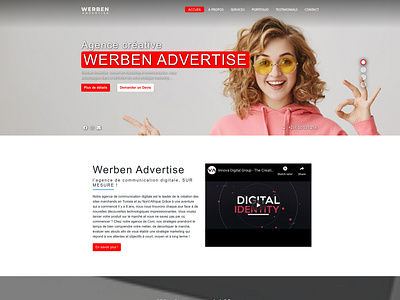 werben advertise website