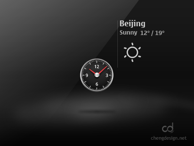 Clock black clock icon icons weather widget