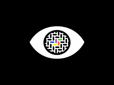 VR Monomark concept concept design conceptual eye eye icon graphic graphic design icon illustration logo logo design mark monomark pattern virtual reality vr weave