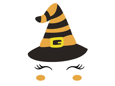halloween hat design by me design logo typography ui ux