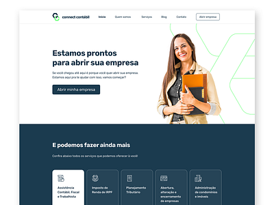 Landing Page Connect Contábil